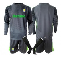 Aston Villa Bramkarskie Koszulka Podstawowa dzieci 2025-26 Długi Rękaw (+ krótkie spodenki) Aston Villa Bramkarskie Koszulka Podstawowa dzieci 2025-26 Długi Rękaw (+ krótkie spodenki)